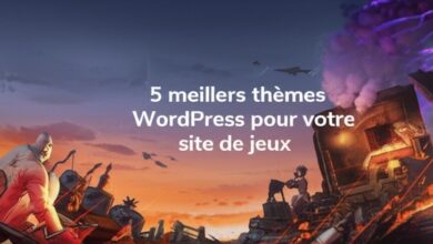 5 meilleurs thèmes WordPress pour votre site de jeux